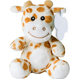 Plüschgiraffe Naomi – custom/multicolor bedrucken, Art.-Nr. 009999999_1014886