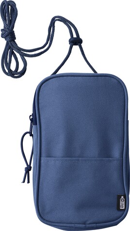 Crossbody-Tasche Gracelyn | Recycelt – Blau bedrucken, Art.-Nr. 005999999_1014892 Crossbody-Tasche Gracelyn | Recycelt – Blau bedrucken, Art.-Nr. 005999999_1014892