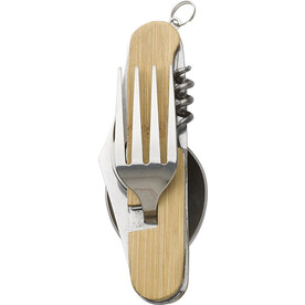 Besteck-Set Ainsley | Bambus | 6-in-1 – Braun bedrucken, Art.-Nr. 011999999_1015128