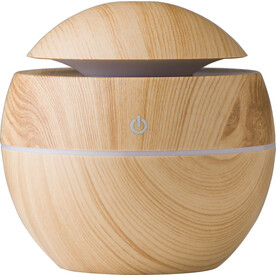 Luftbefeuchter | USB | 130 ml – Braun bedrucken, Art.-Nr. 011999999_1015143