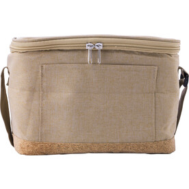 Kühltasche Sage | Kork | 3,5 l – Khaki bedrucken, Art.-Nr. 013999999_1015146