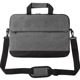 Laptoptasche | Polyester 600D | 15 Zoll | Zweifarbig – Grau bedrucken, Art.-Nr. 003999999_1015158