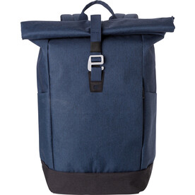 Rucksack Oberon | Recycelt | Roll-top | Laptop 14&amp;quot; | 20 l – Blau bedrucken, Art.-Nr. 005999999_1024149