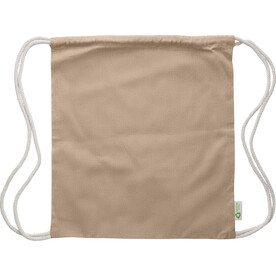 Beutel Joy | Recycelte Baumwolle | 120 g/m² – Khaki bedrucken, Art.-Nr. 013999999_1039470
