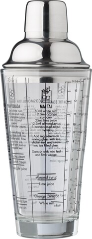 Cocktailshaker Adela | Glas | 400 ml – Neutral bedrucken, Art.-Nr. 021999999_1041489 Cocktailshaker Adela | Glas | 400 ml – Neutral bedrucken, Art.-Nr. 021999999_1041489