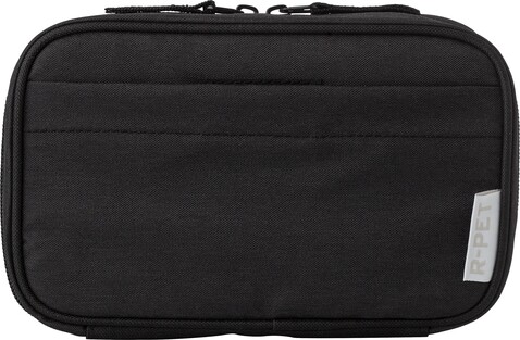 Tech-Etui Calix | Recycelt | Mehrere Fächer – Schwarz bedrucken, Art.-Nr. 001999999_1041605 Tech-Etui Calix | Recycelt | Mehrere Fächer – Schwarz bedrucken, Art.-Nr. 001999999_1041605