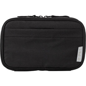 Tech-Etui Calix | Recycelt | Mehrere Fächer – Schwarz bedrucken, Art.-Nr. 001999999_1041605