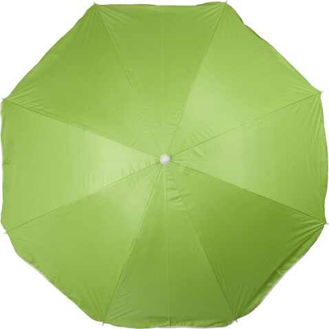 Sonnenschirm Elsa | 190T Polyester | UV-Beschichtung – Hellgrün bedrucken, Art.-Nr. 029999999_1042178