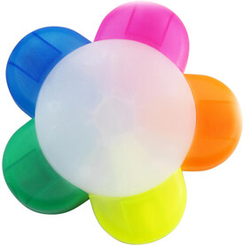 Textmarkerset Brodie | Kunststoff | 5 Farben – custom/multicolor bedrucken, Art.-Nr. 009999999_1071