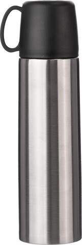 Doppelwandige Edelstahlflasche Jan – Silber bedrucken, Art.-Nr. 032999999_1096715 Doppelwandige Edelstahlflasche Jan – Silber bedrucken, Art.-Nr. 032999999_1096715