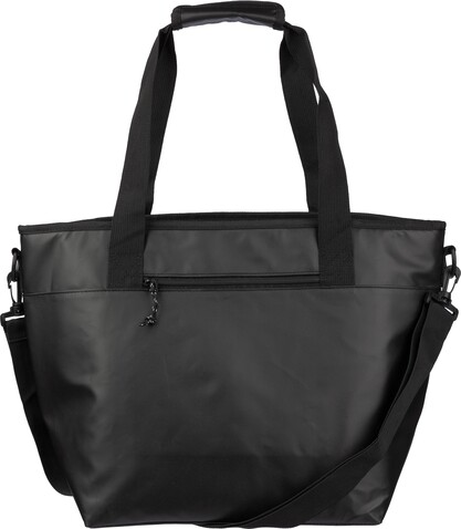 Kühltasche Matthias | Polyester | 30 l – Schwarz bedrucken, Art.-Nr. 001999999_1096886