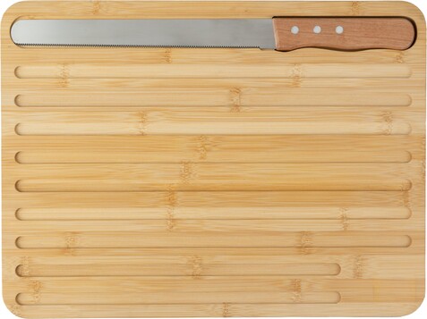 Schneidebrett Werner | Bambus | Mit Messer – Braun bedrucken, Art.-Nr. 011999999_1097558 Schneidebrett Werner | Bambus | Mit Messer – Braun bedrucken, Art.-Nr. 011999999_1097558