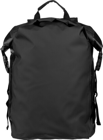 Roll-Top-Rucksack Hermann | Plane | Wasserdicht | 25 l – Schwarz bedrucken, Art.-Nr. 001999999_1105800 Roll-Top-Rucksack Hermann | Plane | Wasserdicht | 25 l – Schwarz bedrucken, Art.-Nr. 001999999_1105800