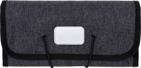 BrandCharger Kabeltasche Folio – Grau bedrucken, Art.-Nr. 003999999_1163620