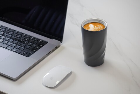 BrandCharger Reisebecher Vortex Calix Ceramica | 400 ml – stahlgrau bedrucken, Art.-Nr. 411999999_1163673 BrandCharger Reisebecher Vortex Calix Ceramica | 400 ml – stahlgrau bedrucken, Art.-Nr. 411999999_1163673