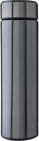 Trinkflasche Mary | 425 ml – stahlgrau bedrucken, Art.-Nr. 411999999_1171141