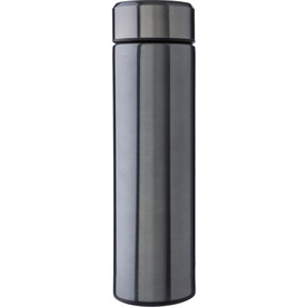 Trinkflasche Mary | 425 ml – stahlgrau bedrucken, Art.-Nr. 411999999_1171141