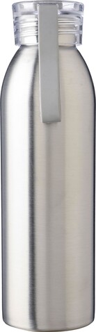 Trinkflasche Cindy | 650 ml – Silber bedrucken, Art.-Nr. 032999999_1171297
