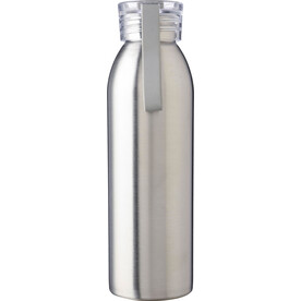 Trinkflasche Cindy | Recycelt | 650 ml – Silber bedrucken, Art.-Nr. 032999999_1171297
