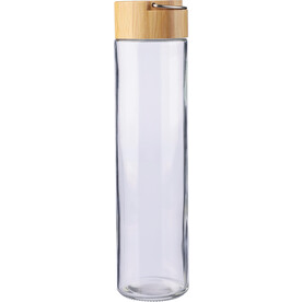 Trinkflasche Clarence | Glas | 500 ml – Braun bedrucken, Art.-Nr. 011999999_1171298
