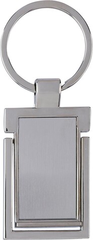 Schlüsselanhänger Colin | Zink – Silber bedrucken, Art.-Nr. 032999999_1171302