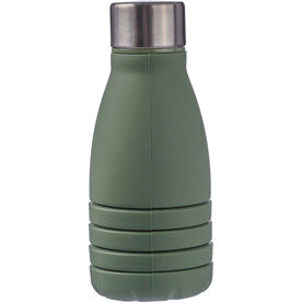 Faltbare Flasche Erin | 550 ml – Grün bedrucken, Art.-Nr. 004999999_1172250