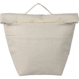 Kühltasche Faith | Recycelte Baumwolle 220 g/m² | Roll-top – Khaki bedrucken, Art.-Nr. 013999999_1172252