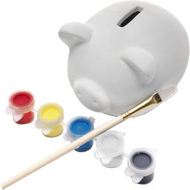 Sparschwein Monika – Weiß bedrucken, Art.-Nr. 002999999_1906