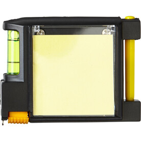 Maßband Brooke | Kunststoff | 5-in-1 | 2 Meter – Schwarz bedrucken, Art.-Nr. 001999999_2147