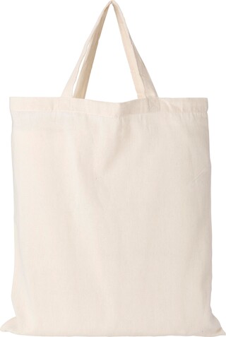 Baumwolltasche Maila | Baumwolle 110 g/m² | Kurze Griffe – Khaki bedrucken, Art.-Nr. 013999999_2315