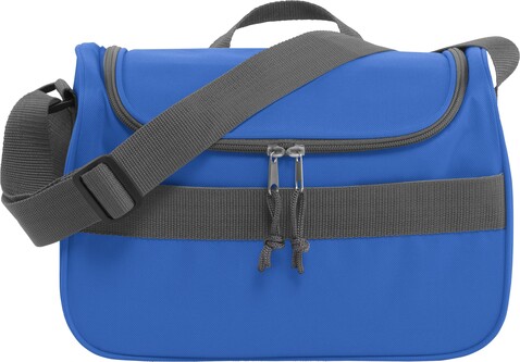 Kühltasche Siti | Polyester 600D | Klettverschluss-Vordertasche – Kobaltblau bedrucken, Art.-Nr. 023999999_3764