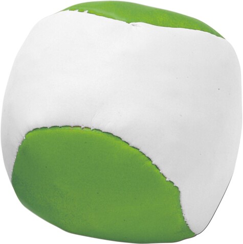 Jonglierball Heidi | 1 St. – Limettengrün bedrucken, Art.-Nr. 019999999_3956
