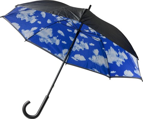 Regenschirm Ronnie | Nylon – Hellblau bedrucken, Art.-Nr. 018999999_4136
