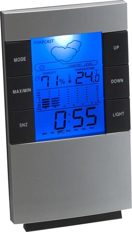 Wetterstation Griffin | Kunststoff | Multifunktion – Silber bedrucken, Art.-Nr. 032999999_4789 Wetterstation Griffin | Kunststoff | Multifunktion – Silber bedrucken, Art.-Nr. 032999999_4789