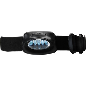 Stirnlampe Kylie | Kunststoff | 5 LED | 6 Modi – Schwarz bedrucken, Art.-Nr. 001999999_4807