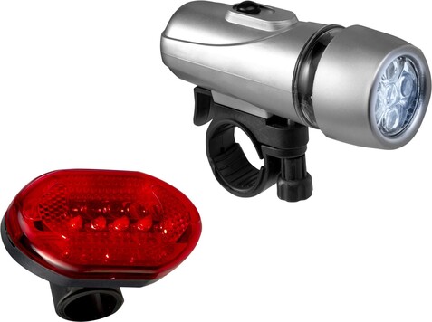 Fahrradlichter Jordy | Set | LED – custom/multicolor bedrucken, Art.-Nr. 009999999_4856