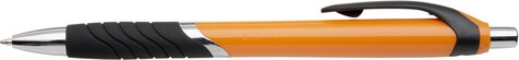 Kugelschreiber Thiago | Gummigriff – Orange bedrucken, Art.-Nr. 007999999_5210