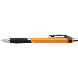 Kugelschreiber Thiago | Gummigriff – Orange bedrucken, Art.-Nr. 007999999_5210