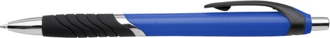 Kugelschreiber Thiago | Gummigriff – Blau bedrucken, Art.-Nr. 005999999_5210