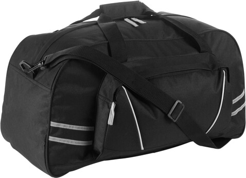 Sporttasche Marwan | 600D | 45 l – Schwarz bedrucken, Art.-Nr. 001999999_5689