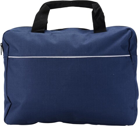 Dokumententasche Niam | Polyester 600D – Blau bedrucken, Art.-Nr. 005999999_6141
