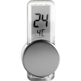 Thermometer Roxanne | Kunststoff | Saugnapf | Silber – Silber bedrucken, Art.-Nr. 032999999_6201