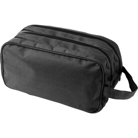 Kulturbeutel Calista | Polyester 600D | 3,5 l – Schwarz bedrucken, Art.-Nr. 001999999_6425