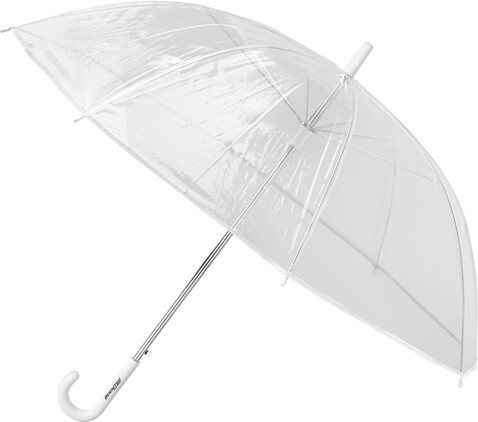 Regenschirm Denise | Transparent | 21 Zoll – Weiß bedrucken, Art.-Nr. 002999999_6487 Regenschirm Denise | Transparent | 21 Zoll – Weiß bedrucken, Art.-Nr. 002999999_6487