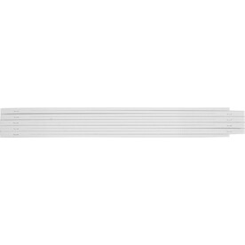 Klappmaßstab Karl | Kunststoff | 2 Meter – Weiß bedrucken, Art.-Nr. 002999999_6632