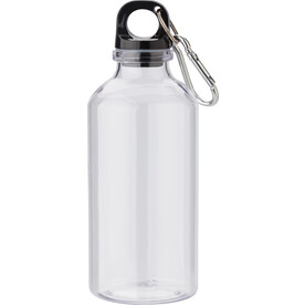 Trinkflasche Nancy | Recycelt | 400 ml – transparent bedrucken, Art.-Nr. 970999999_668103
