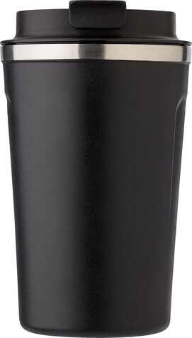Thermobecher Sofia | 380 ml – Schwarz bedrucken, Art.-Nr. 001999999_668115