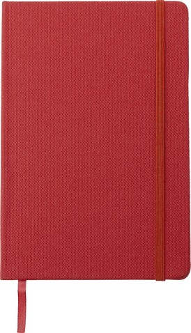 Notizbuch Samira | Recycelt | A5 | Liniert – Rot bedrucken, Art.-Nr. 008999999_671497 Notizbuch Samira | Recycelt | A5 | Liniert – Rot bedrucken, Art.-Nr. 008999999_671497