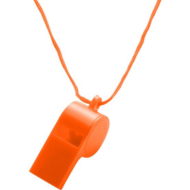 Pfeife Josh | Kunststoff | Mit Kordel – Orange bedrucken, Art.-Nr. 007999999_7060