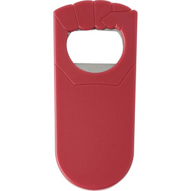 Flaschenöffner Tay | Kunststoff | Faustform – Rot bedrucken, Art.-Nr. 008999999_708984